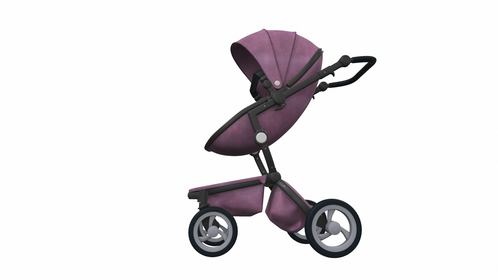 Baby stroller 12 3D model_1