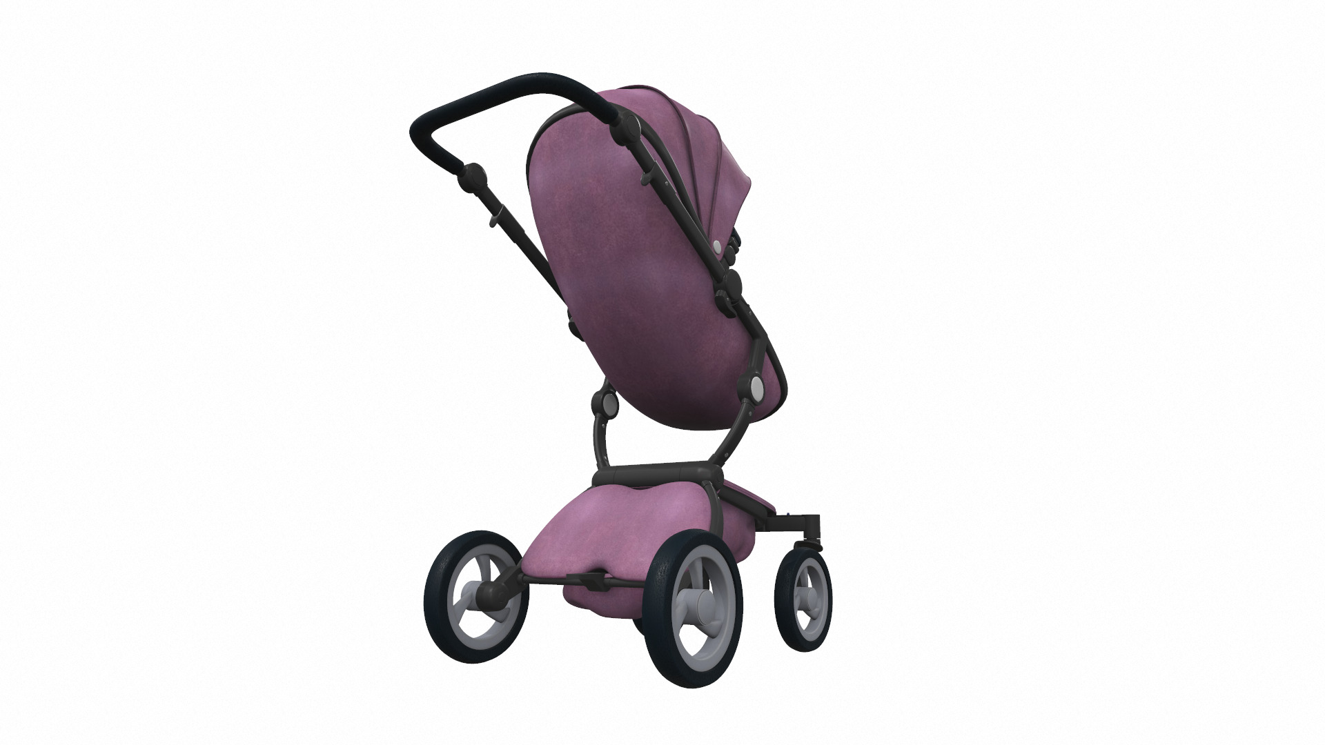 Baby stroller 12 3D model_3
