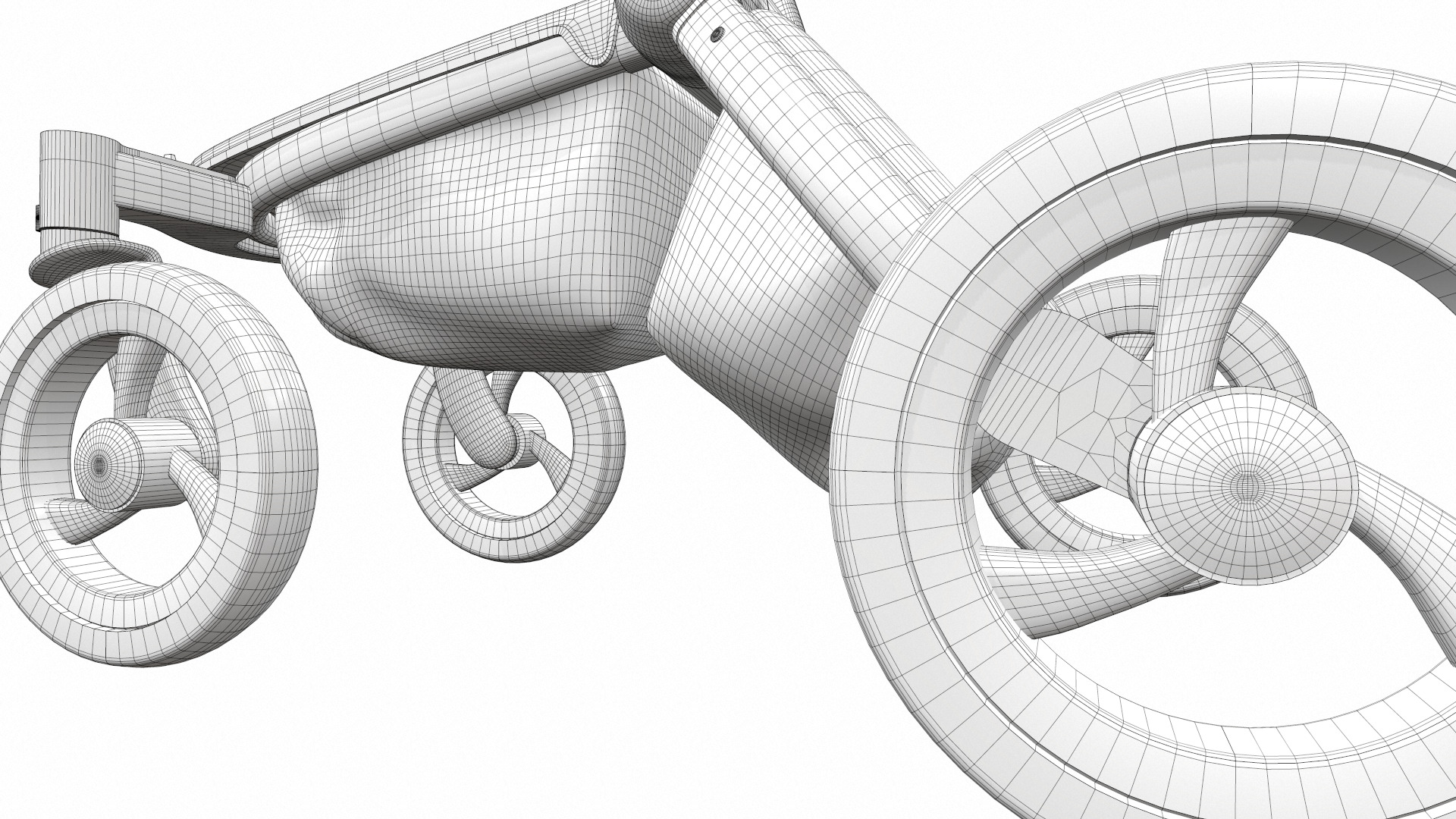 Baby stroller 12 3D model_22