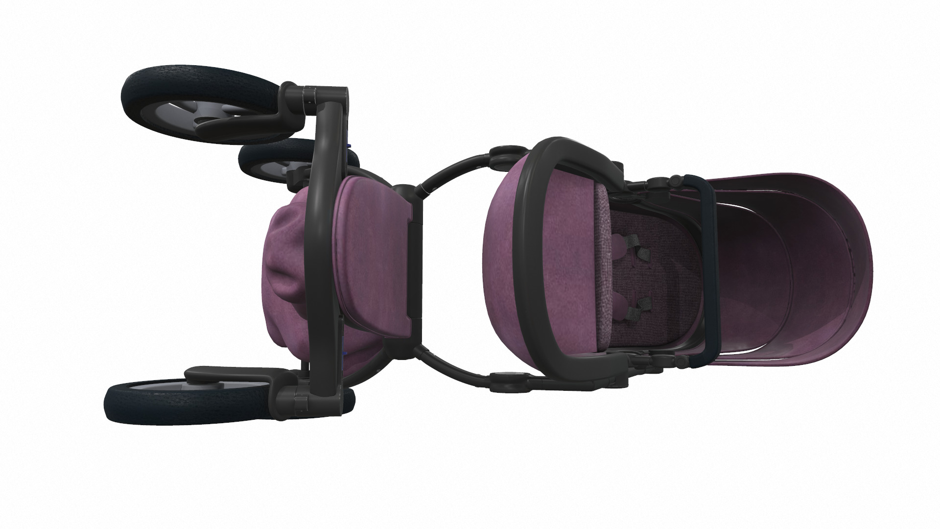 Baby stroller 12 3D model_7