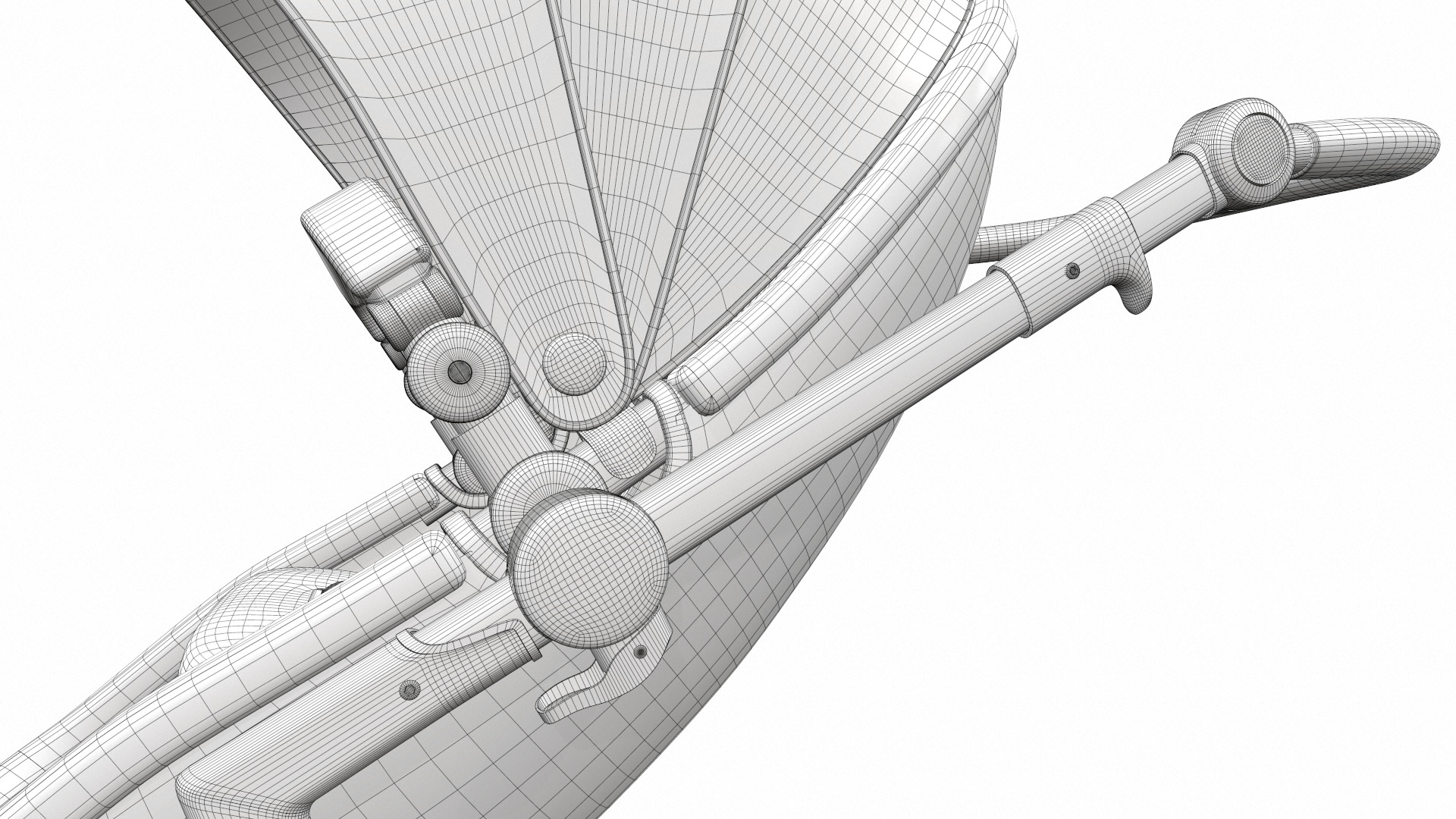 Baby stroller 12 3D model_24