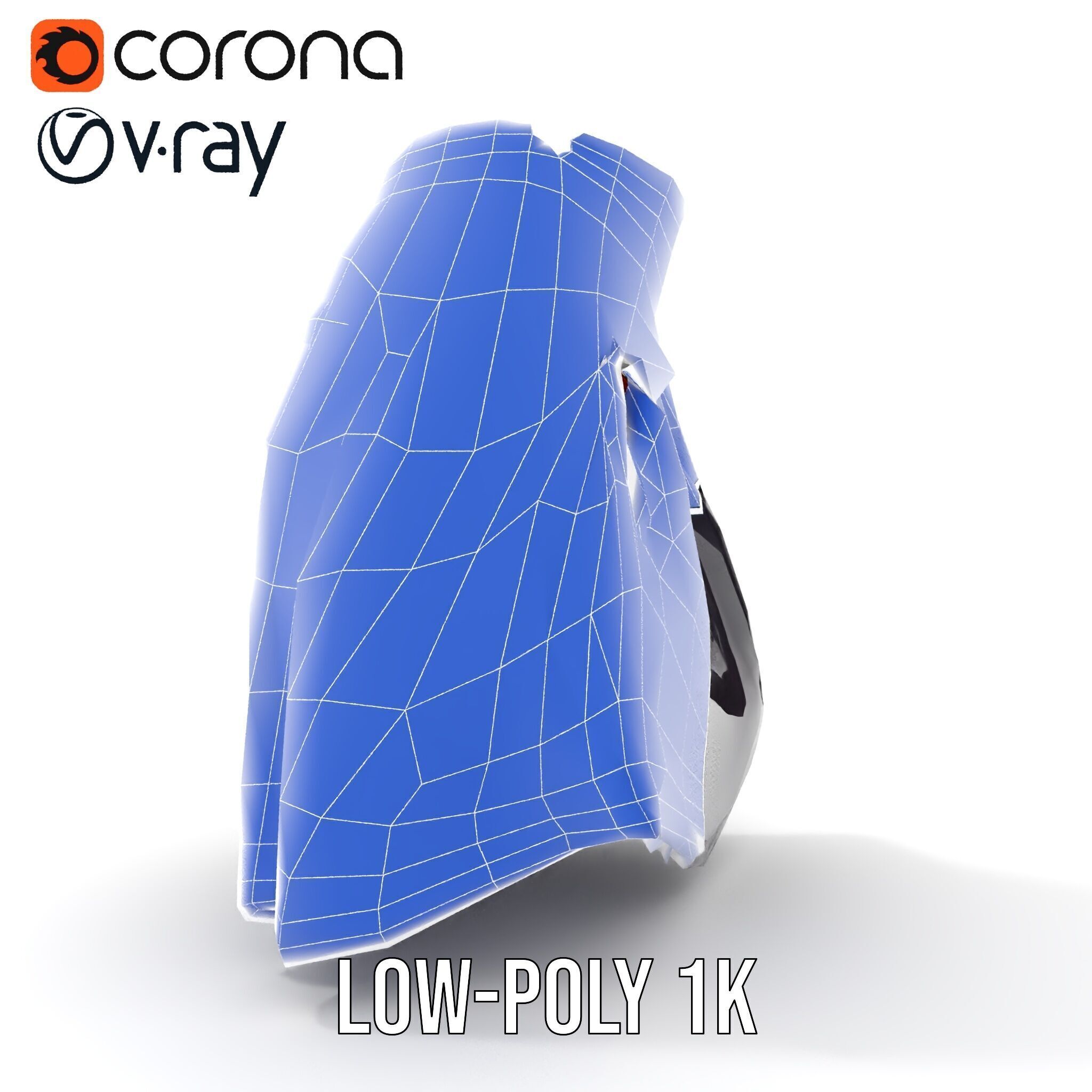 Sporty Skirt Model Pack with Dynamic Features Low-poly 3D model_29