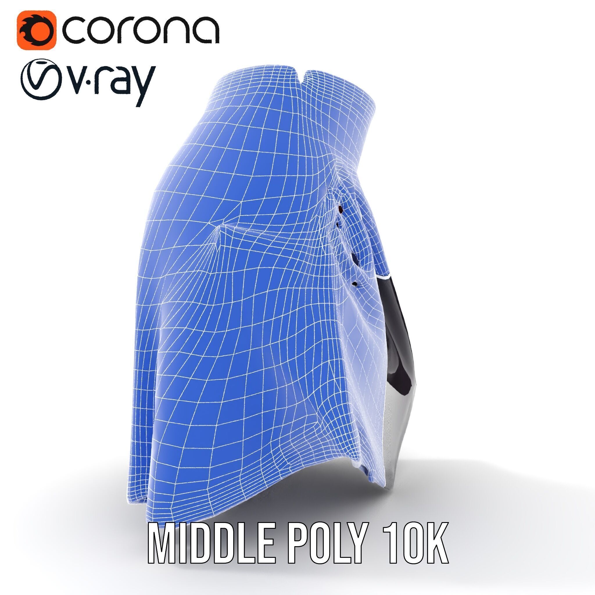 Sporty Skirt Model Pack with Dynamic Features Low-poly 3D model_31