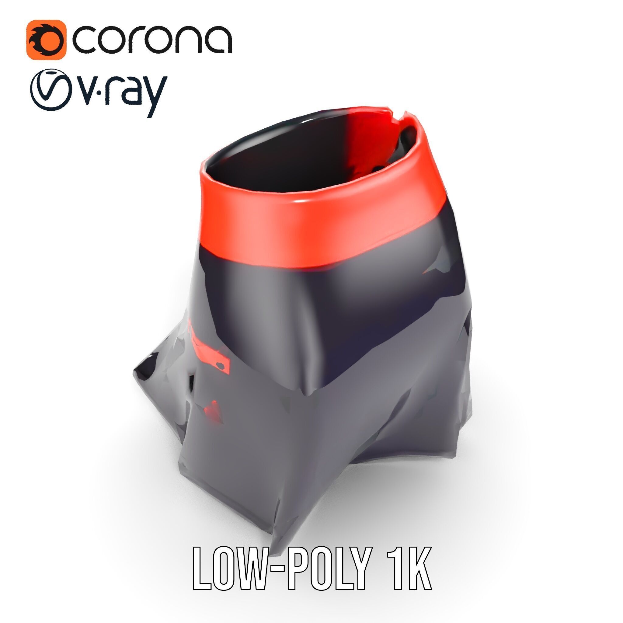 Sporty Skirt Model Pack with Dynamic Features Low-poly 3D model_13