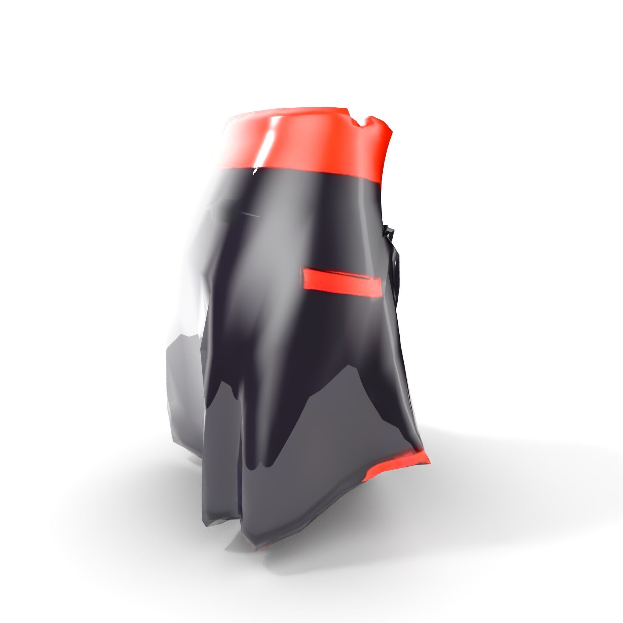 Sporty Skirt Model Pack with Dynamic Features Low-poly 3D model_7