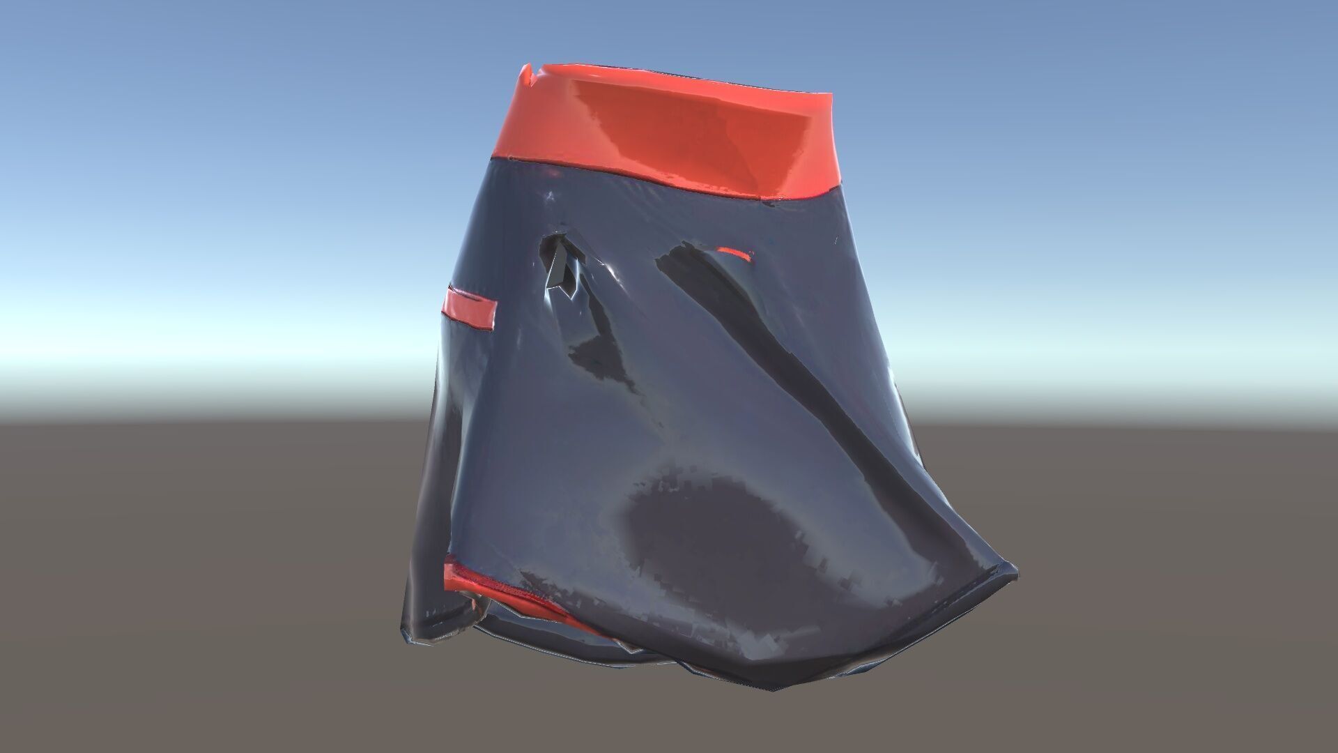 Sporty Skirt Model Pack with Dynamic Features Low-poly 3D model_34