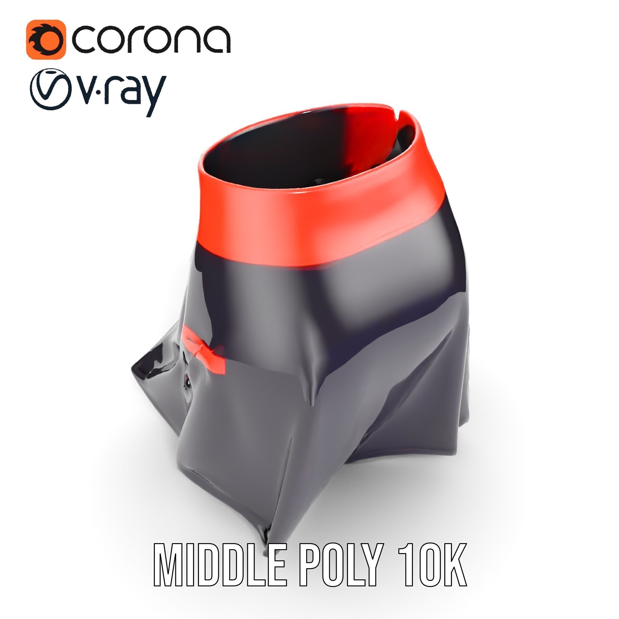 Sporty Skirt Model Pack with Dynamic Features Low-poly 3D model_9