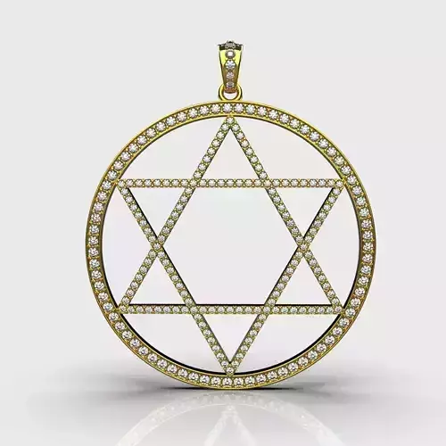 Star of David Pendant necklace