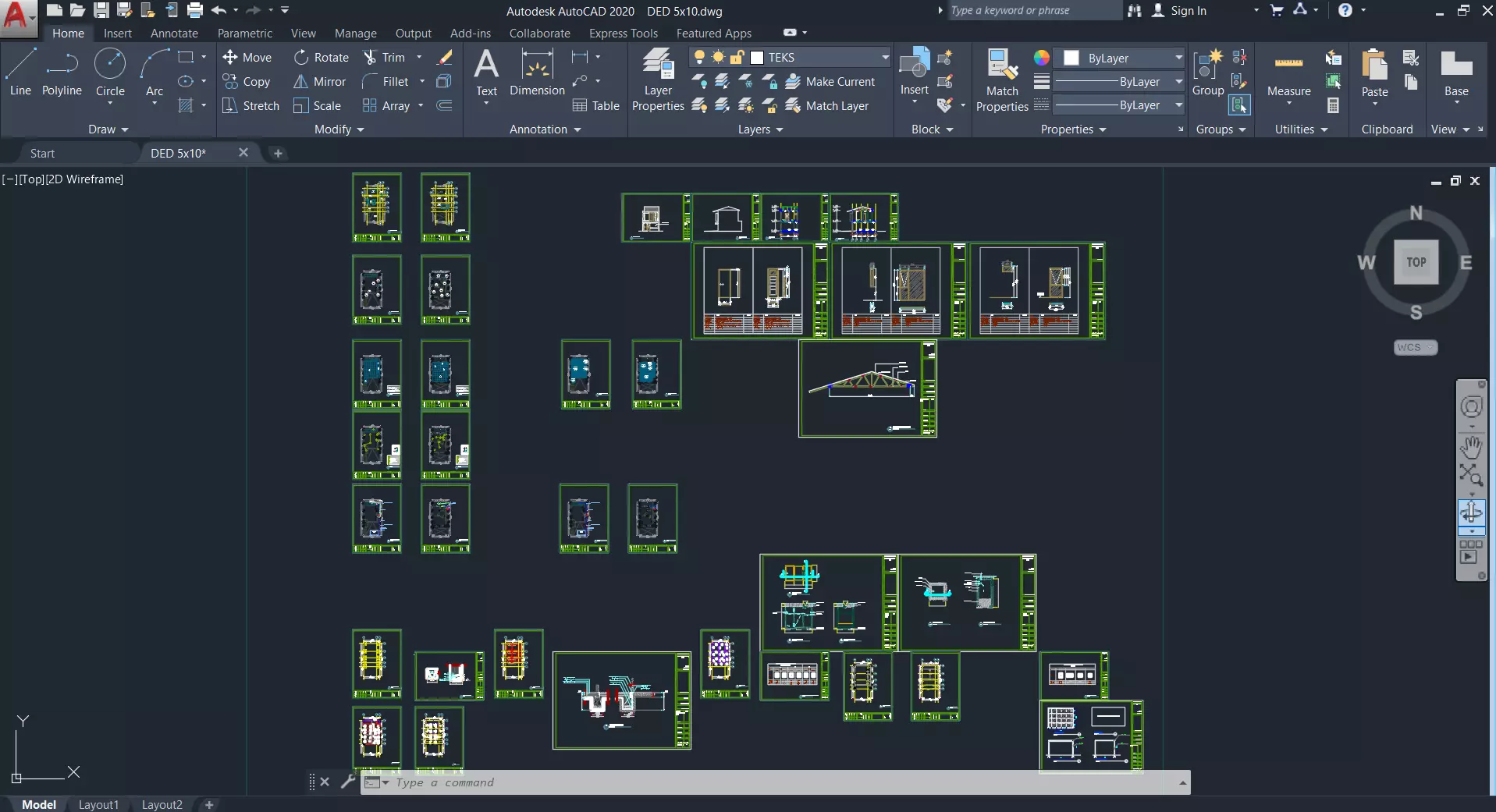 Modern House 3D Model 5 x 10 Meters Skp Lumion and DWG Files 3D model_6