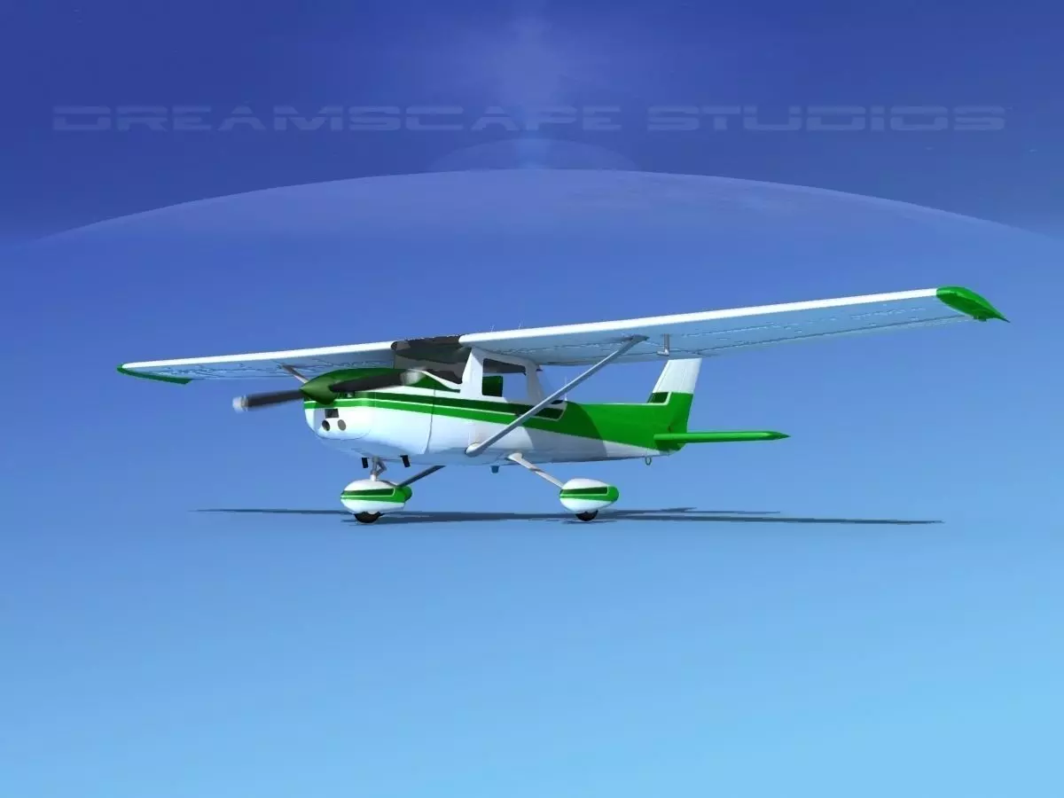 Cessna 150 Commuter V04 3D model_0