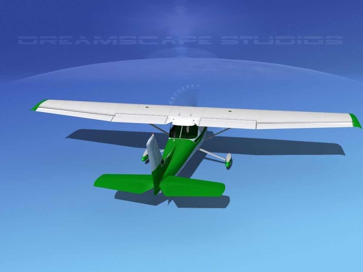 Cessna 150 Commuter V04 3D model_6