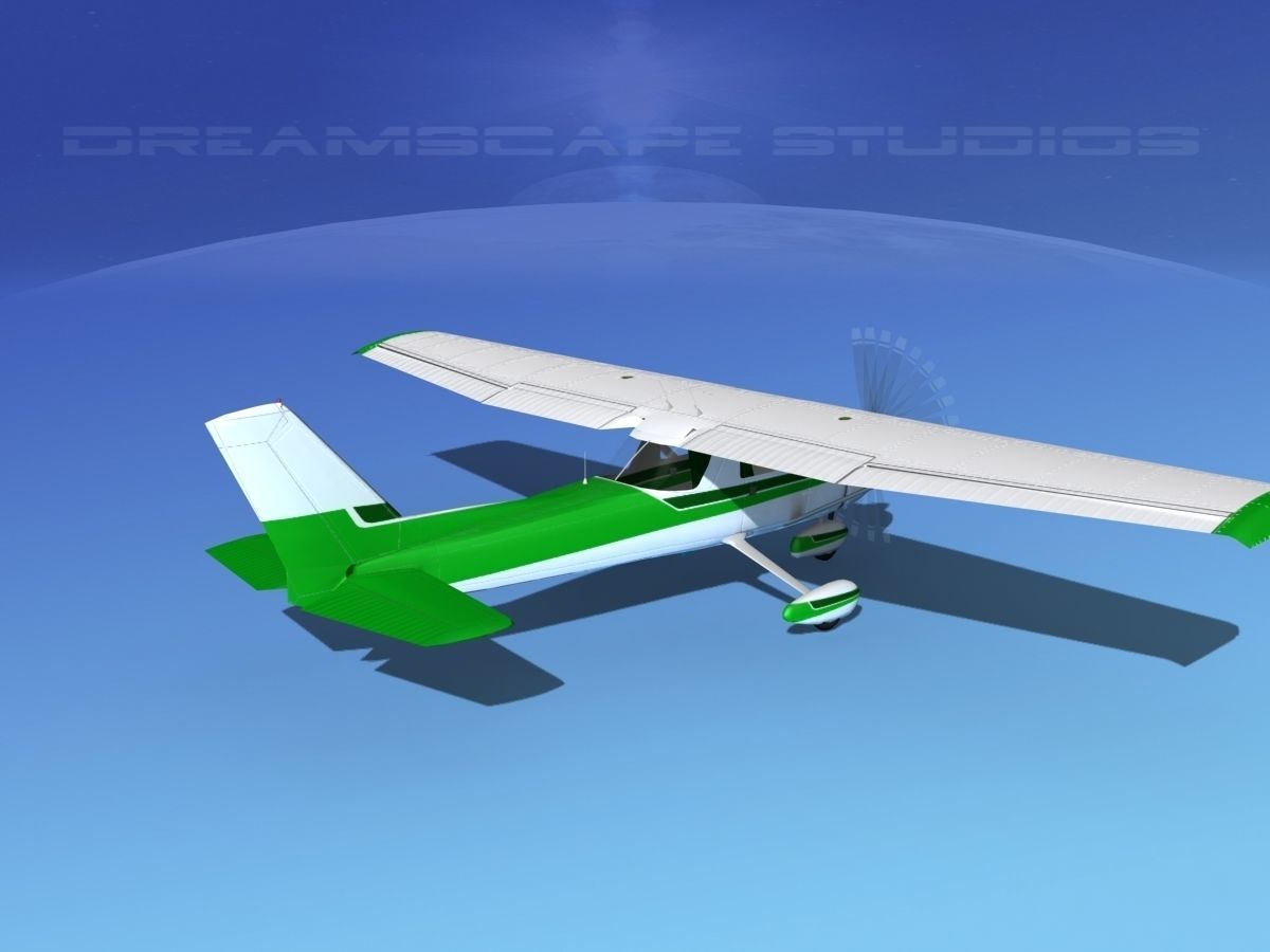 Cessna 150 Commuter V04 3D model_5