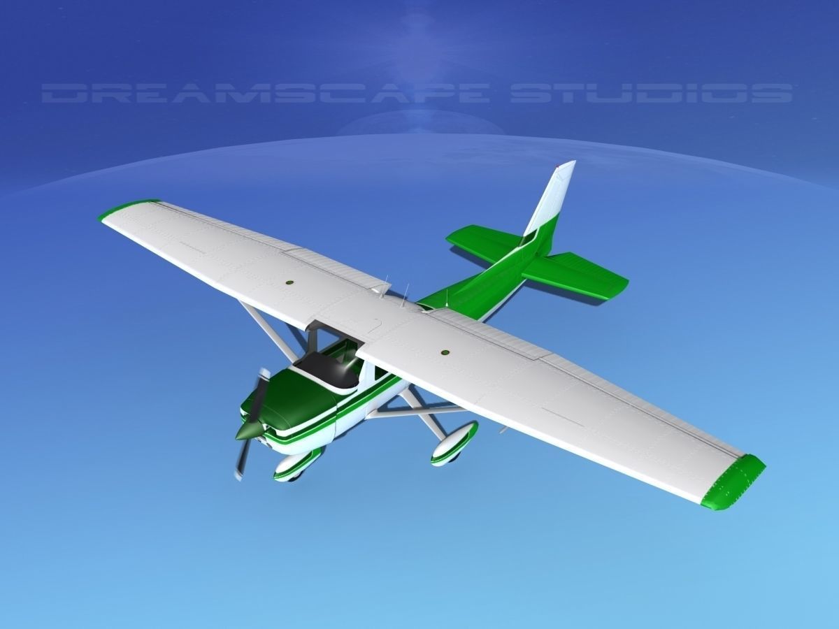Cessna 150 Commuter V04 3D model_10