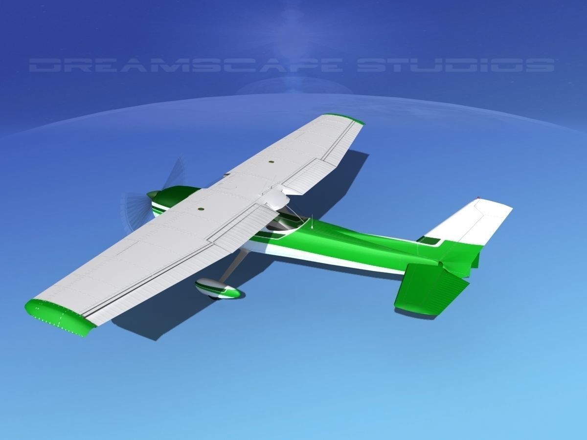 Cessna 150 Commuter V04 3D model_8