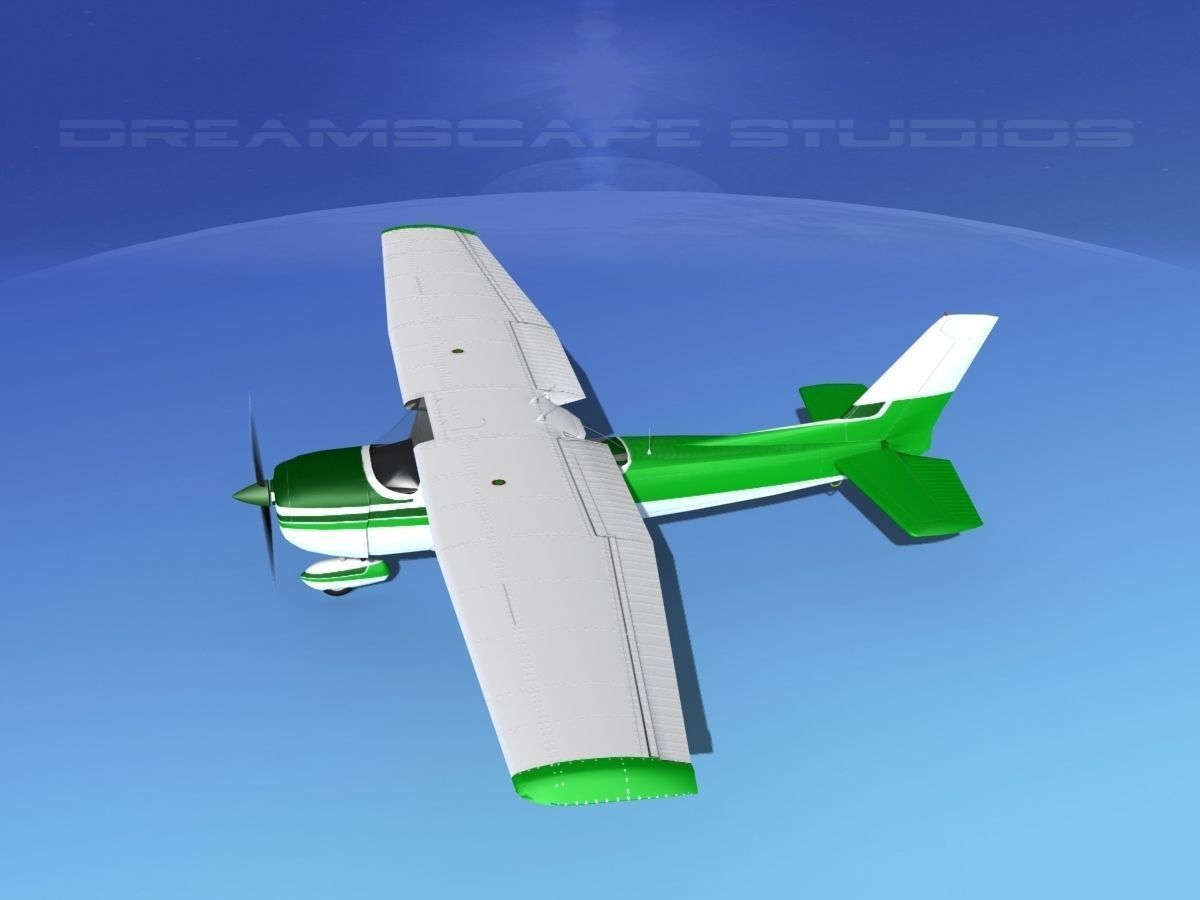 Cessna 150 Commuter V04 3D model_9