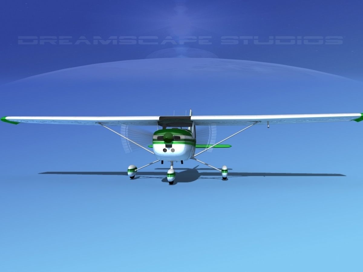 Cessna 150 Commuter V04 3D model_1