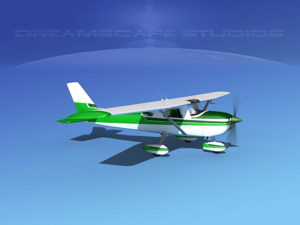 Cessna 150 Commuter V04 3D model_3