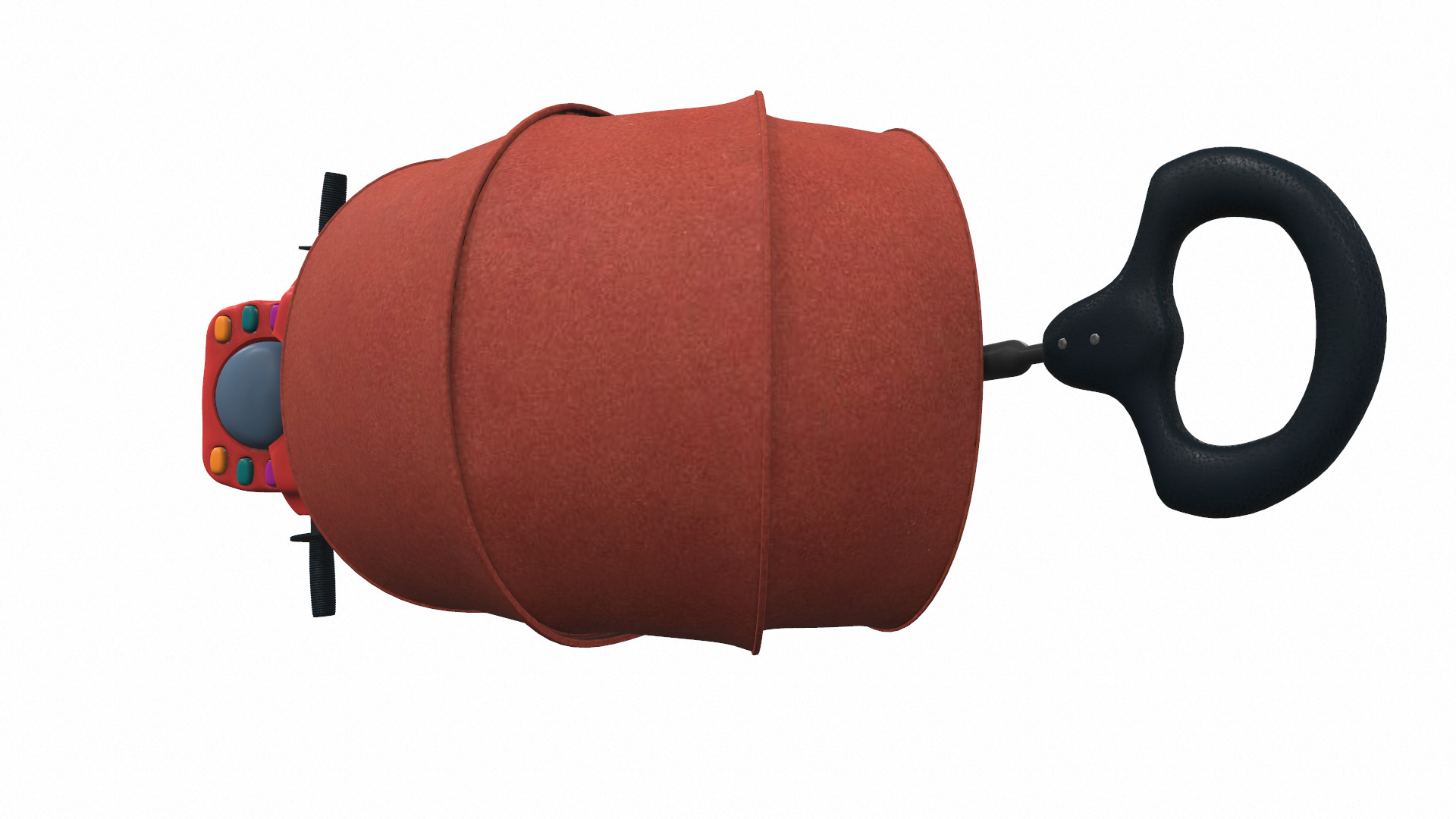 Baby stroller tricycle 03 3D model_6