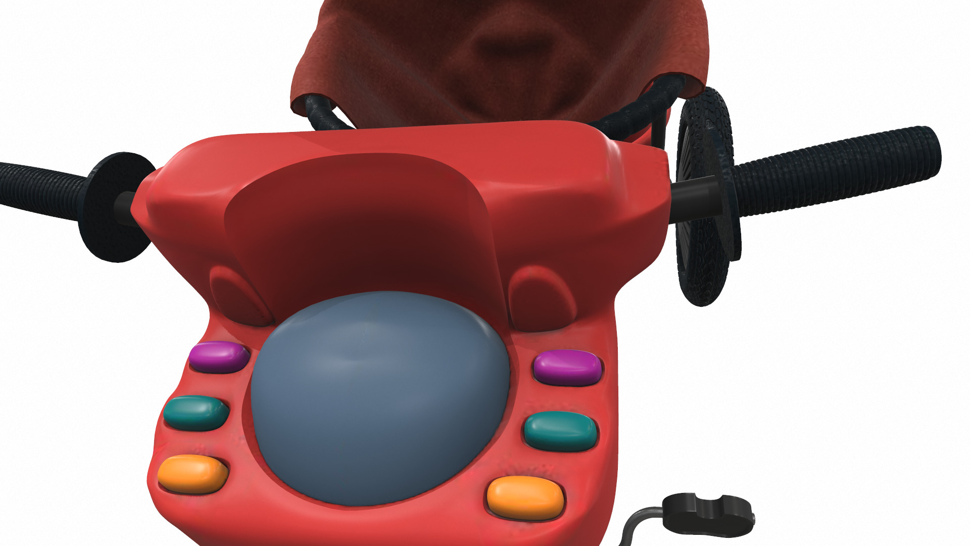 Baby stroller tricycle 03 3D model_12