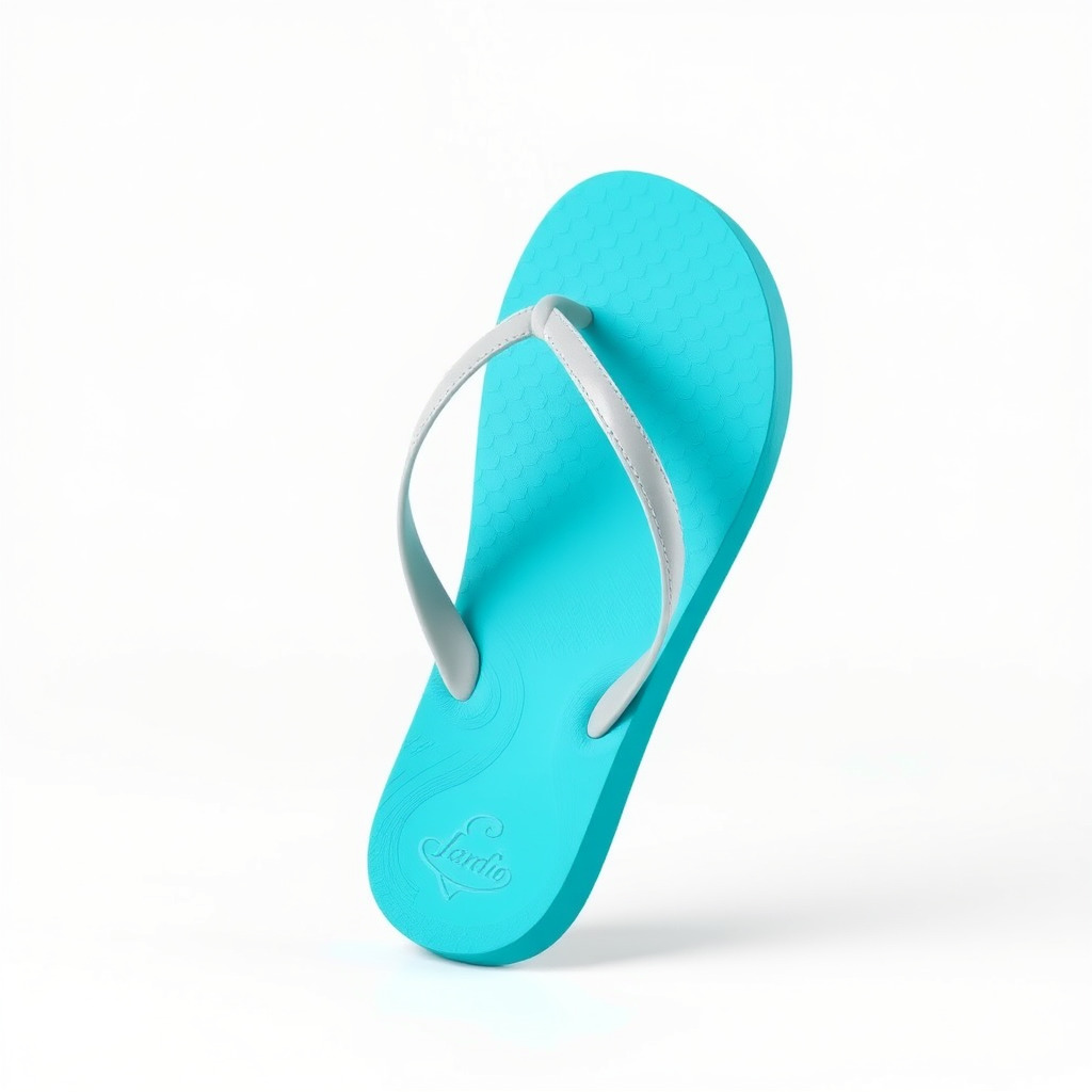 Flip Flop Model Pack  Realistic Textured Beach Sandal Low-poly 3D model_2