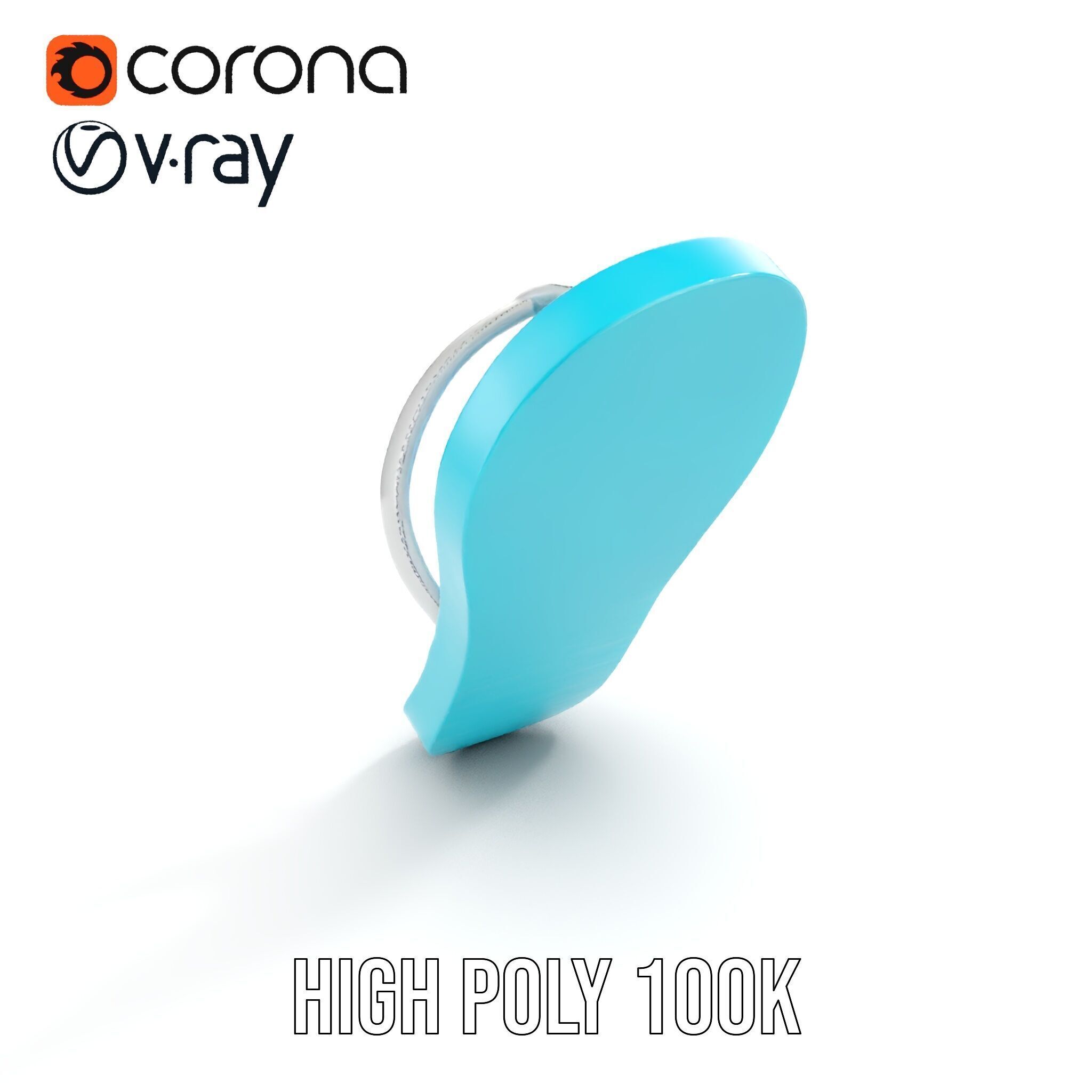 Flip Flop Model Pack  Realistic Textured Beach Sandal Low-poly 3D model_19