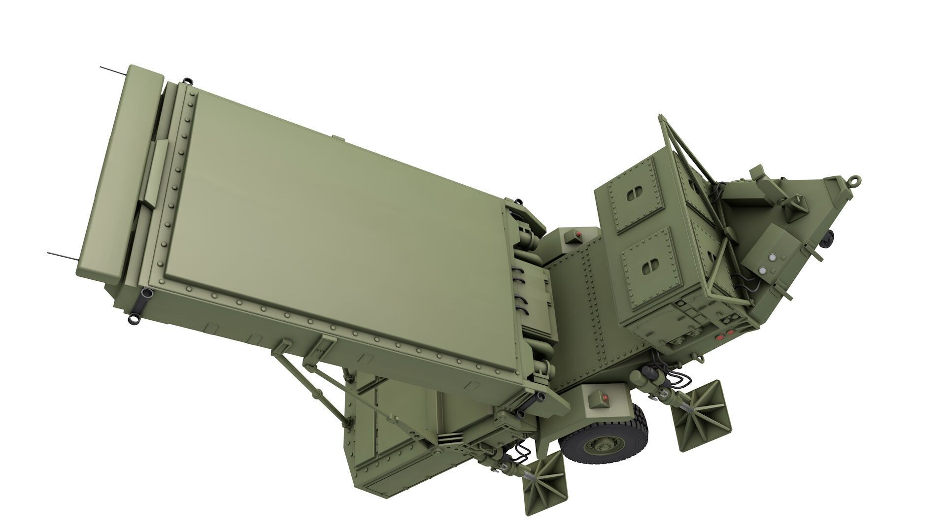 N TPS-80 Ground Air Task Oriented Radar 3D model_3