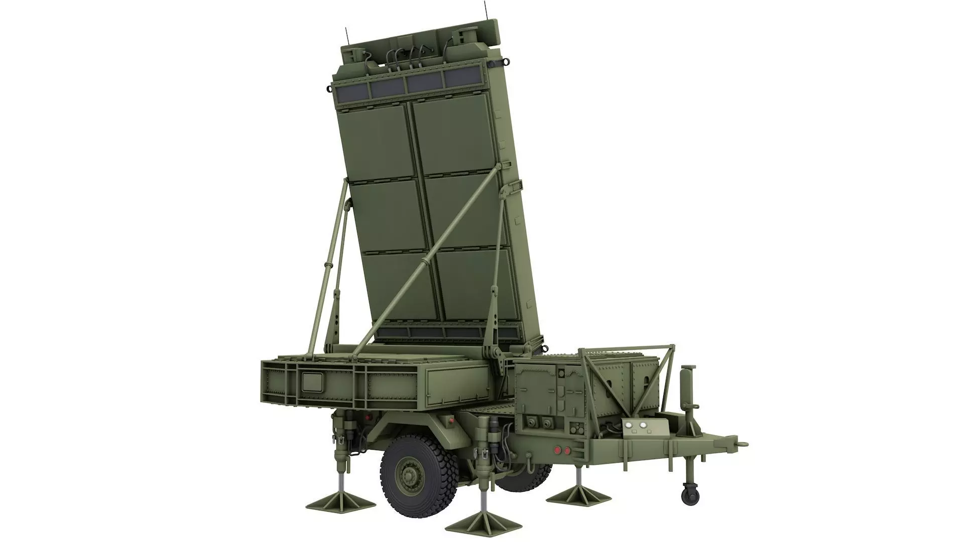 N TPS-80 Ground Air Task Oriented Radar 3D model_0