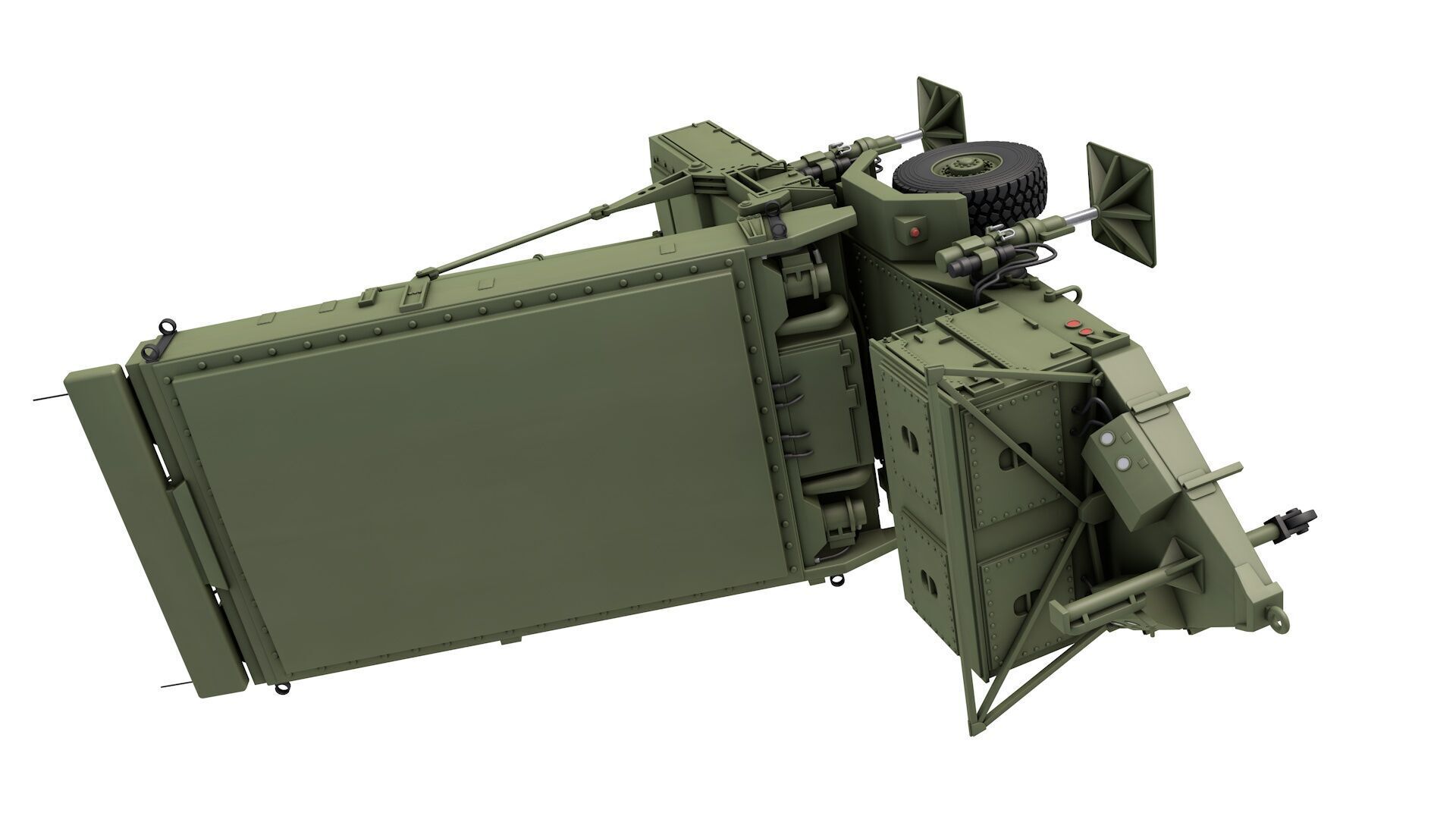 N TPS-80 Ground Air Task Oriented Radar 3D model_5