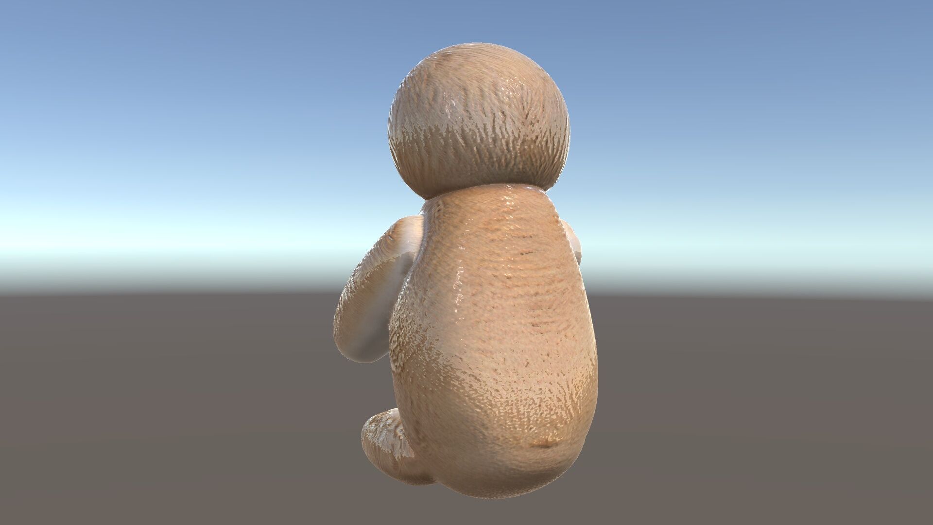 Adorable Sloth Plush Toy D Model Pack Low-poly 3D model_5