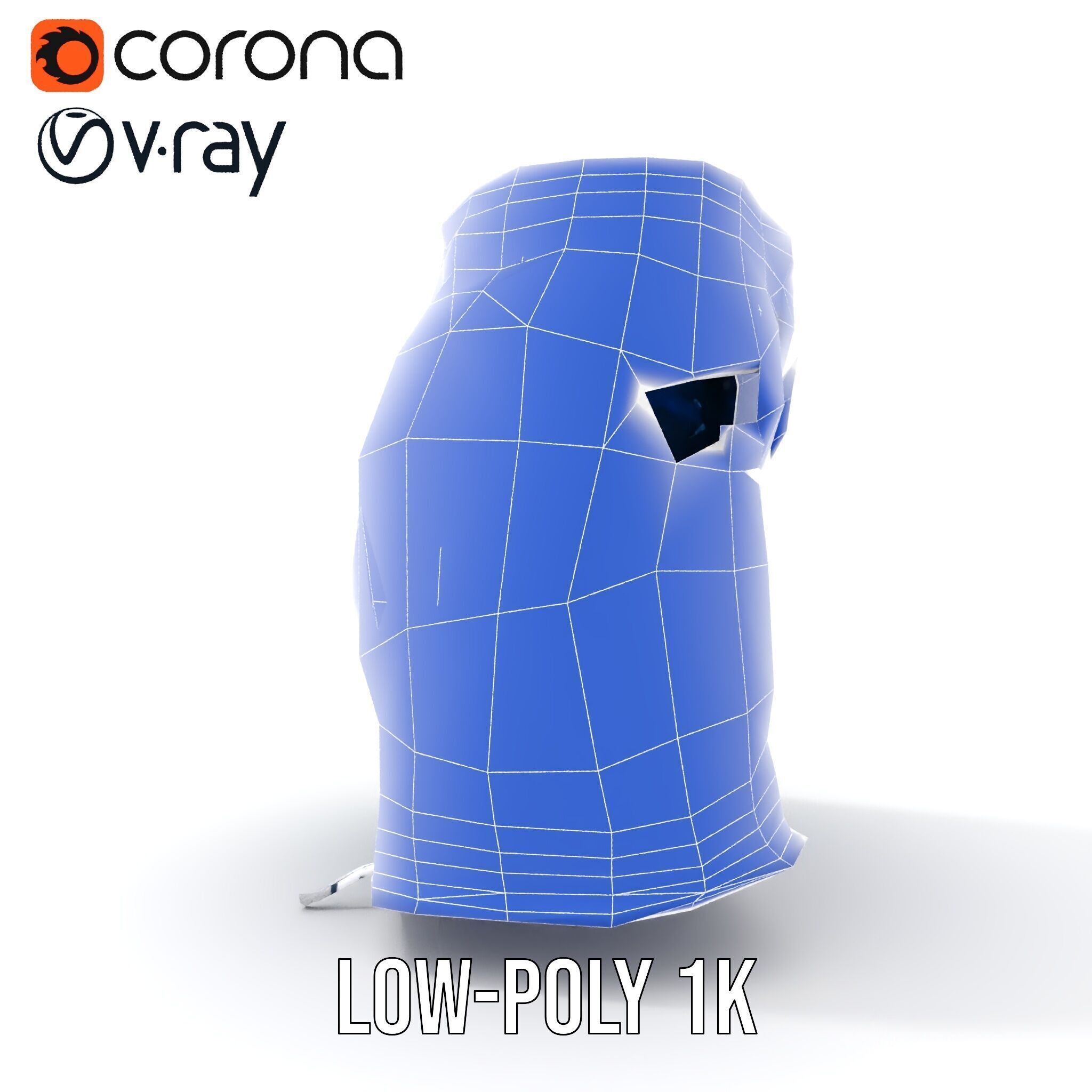 Denim Skirt Model Pack with Frayed Edges Low-poly 3D model_29