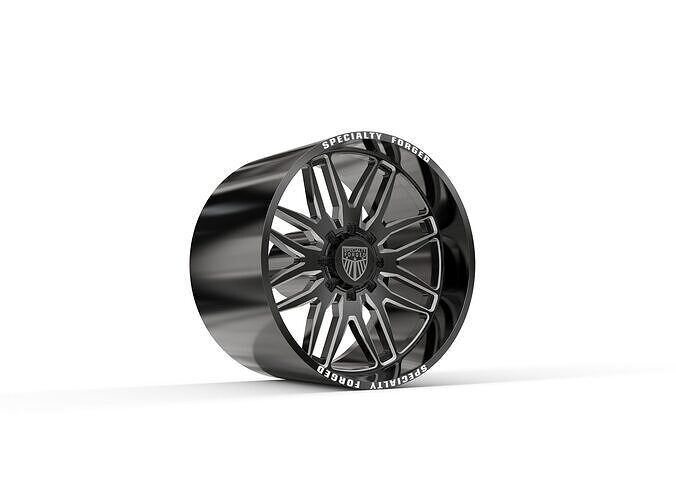 SPECIALITY FORGED C711 ELITE CONCAVE WHEEL 3D print model