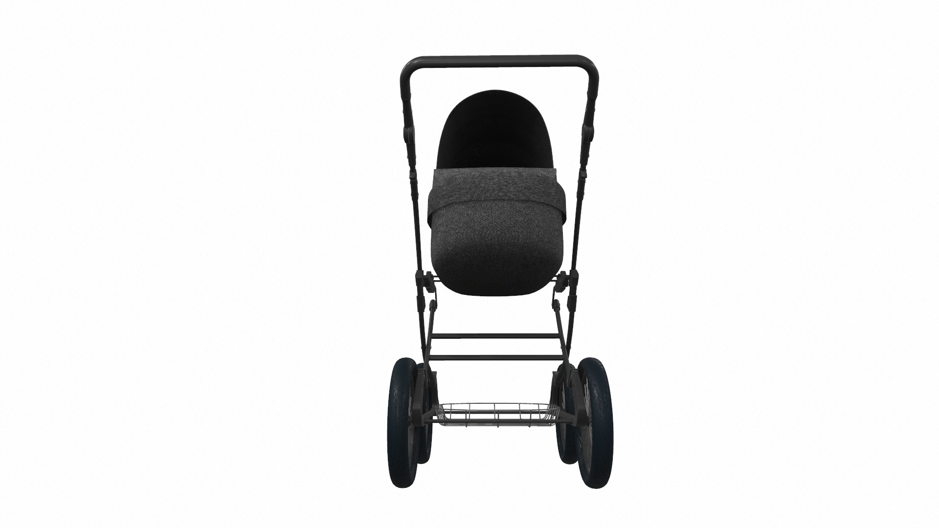 Baby stroller set 12 3D Model Collection_35