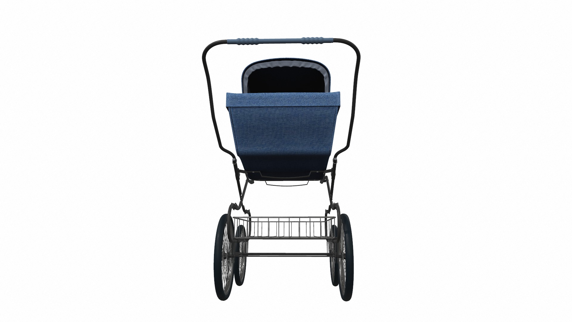 Baby stroller set 12 3D Model Collection_27