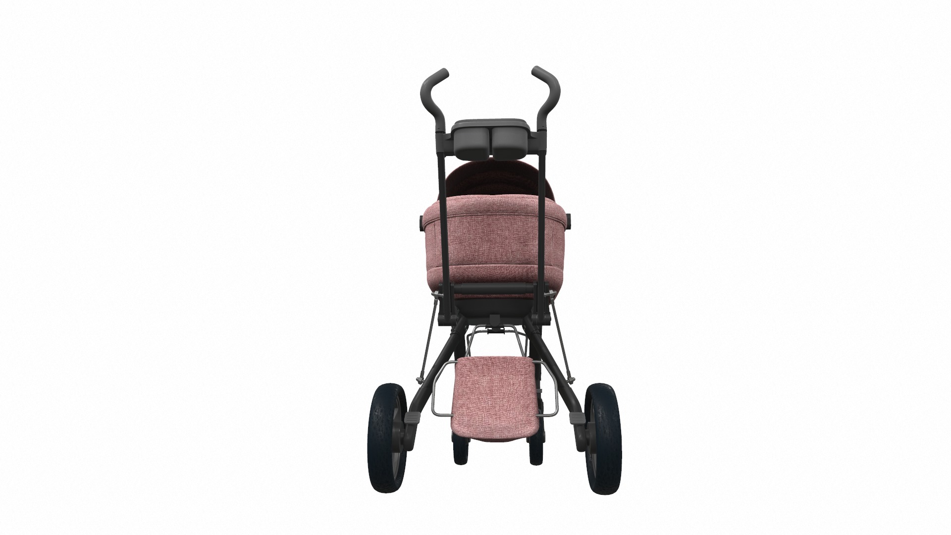 Baby stroller set 12 3D Model Collection_36