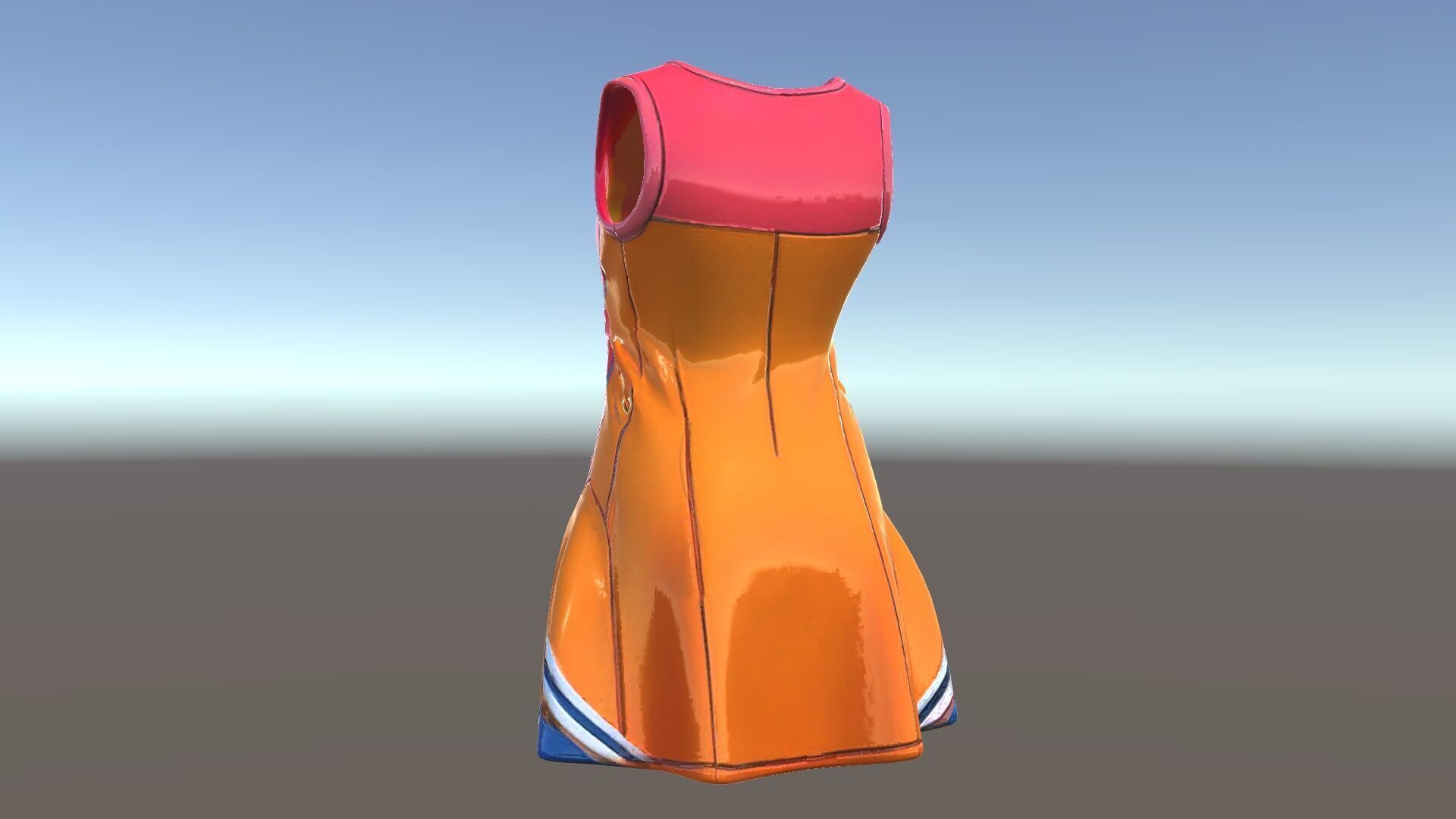 Athletic Dress Model Pack for Sportswear Designs Low-poly 3D model_33