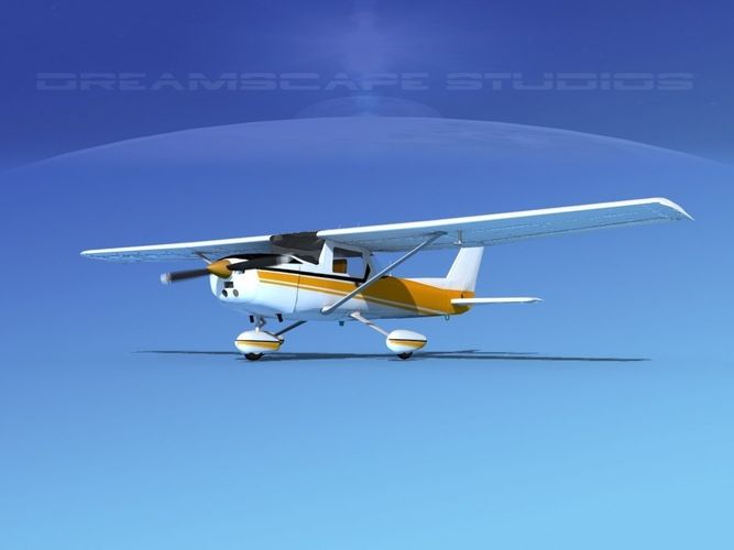 Cessna 150 Commuter V09 3D model