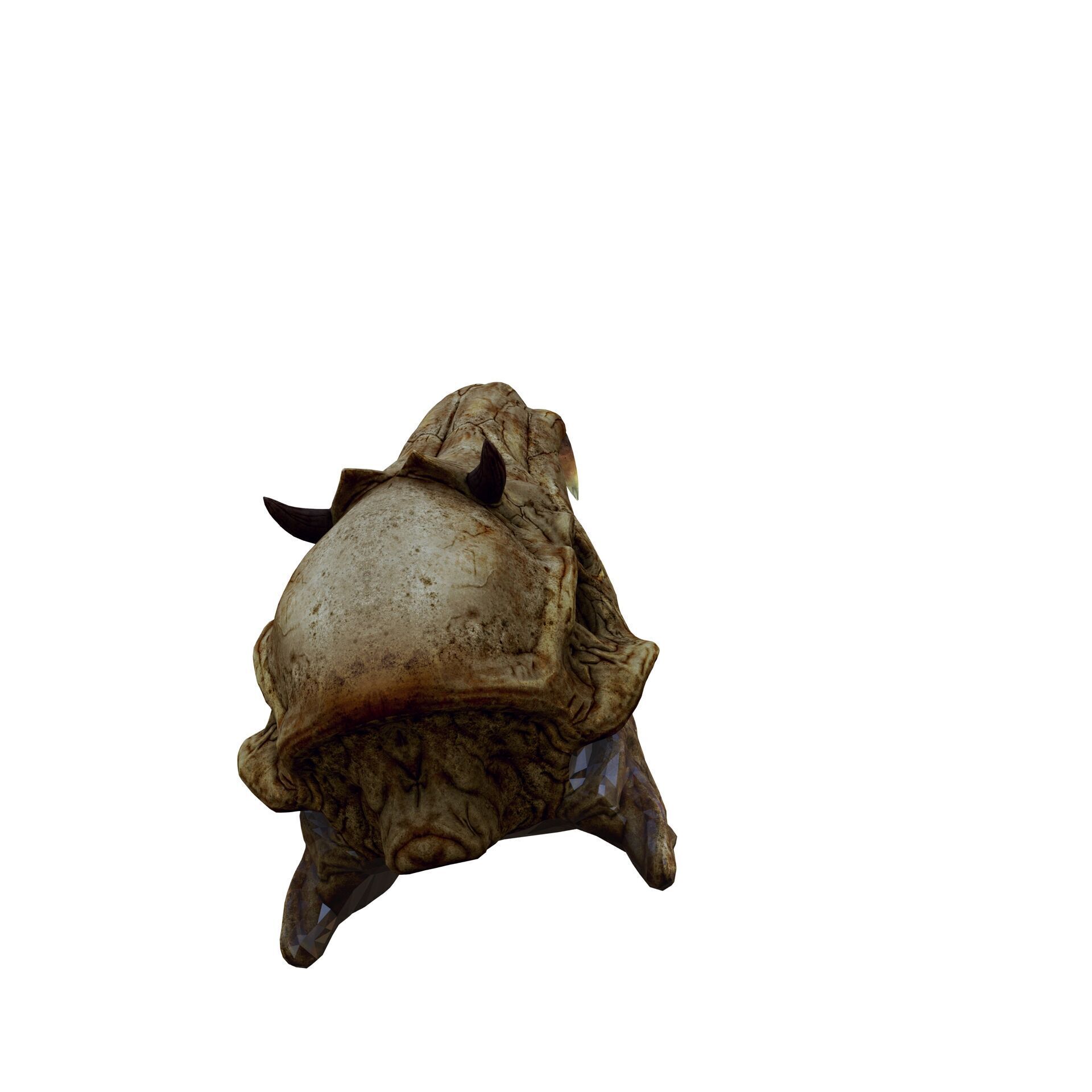 SKULL River Gargantuan Skull SKELETON ANIMAL 3D print model_5