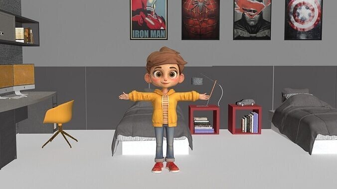 Walking Ryan 3D model