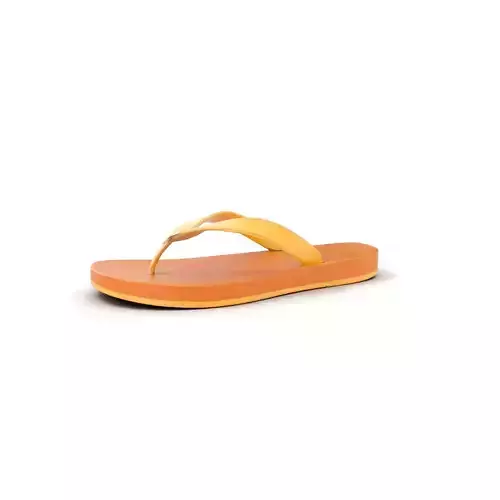 Flip Flop Sandal Model Pack Low-poly 3D model