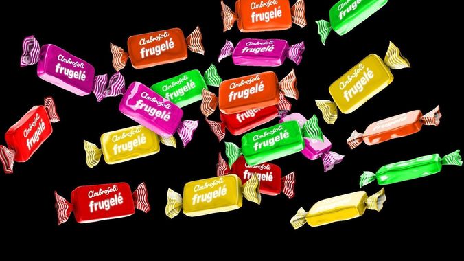 gomitas frugele 3d BPR blender Free 3D model