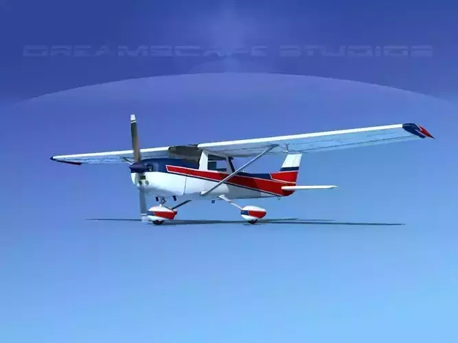 Cessna 152 Aerobat V01 3D model