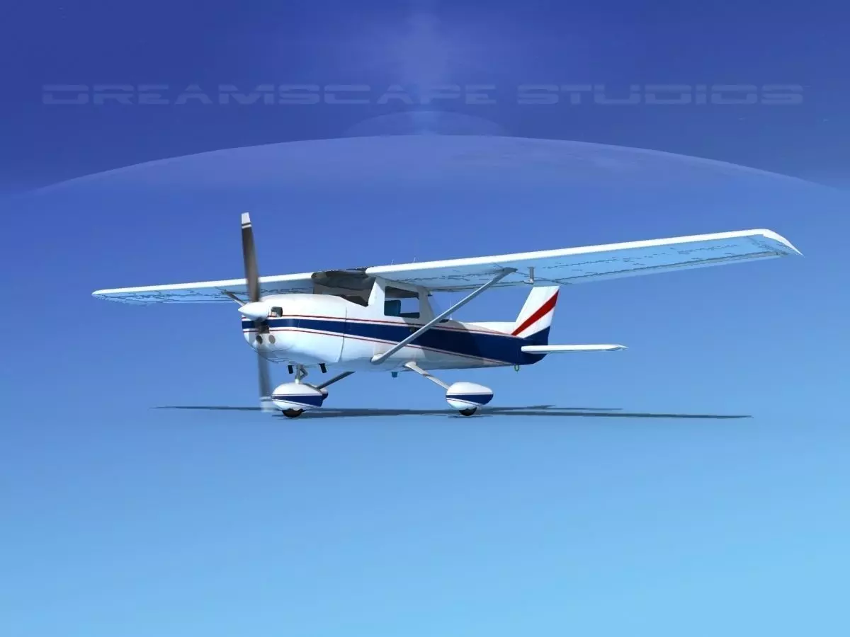 Cessna C152 Aerobat V03 3D model