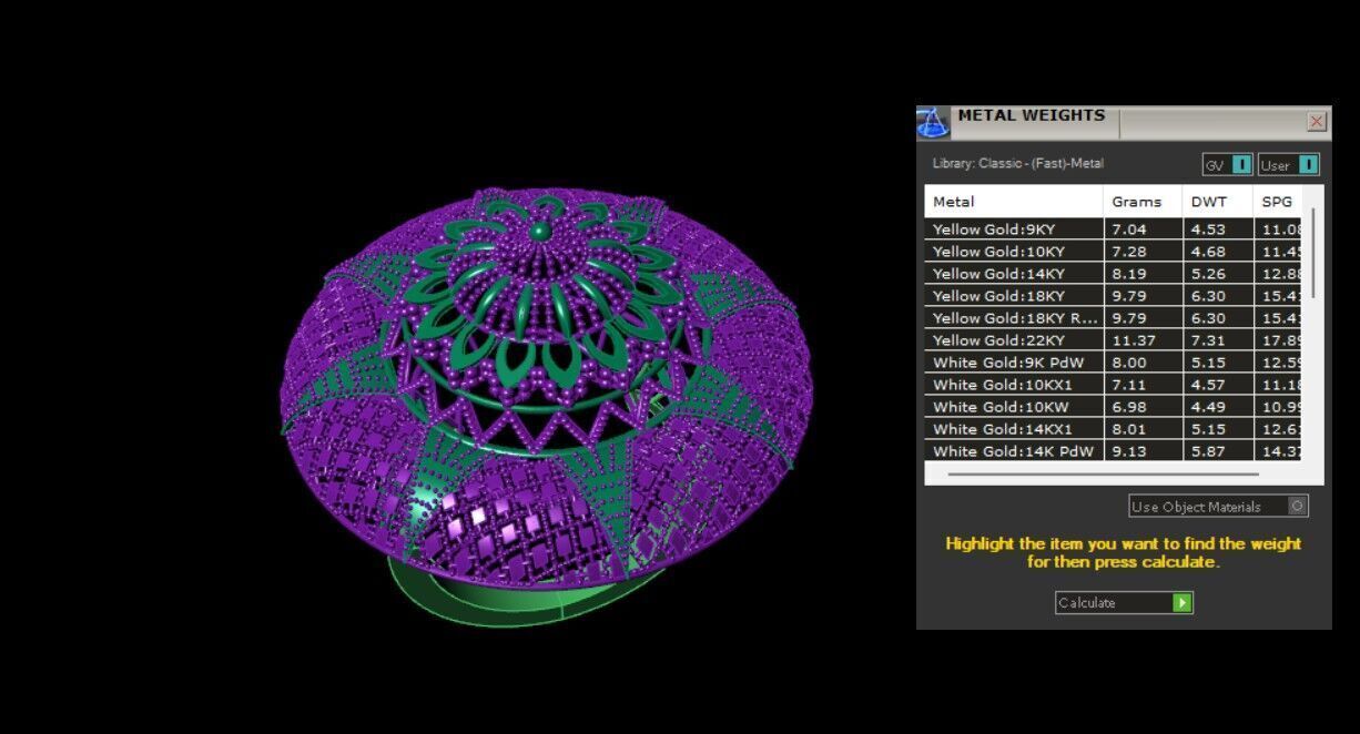 Turkish Rings 3D print model_3