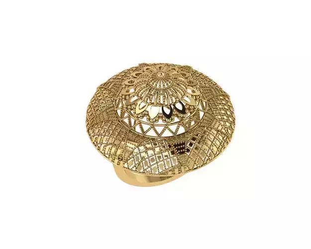 Turkish Rings 3D print model