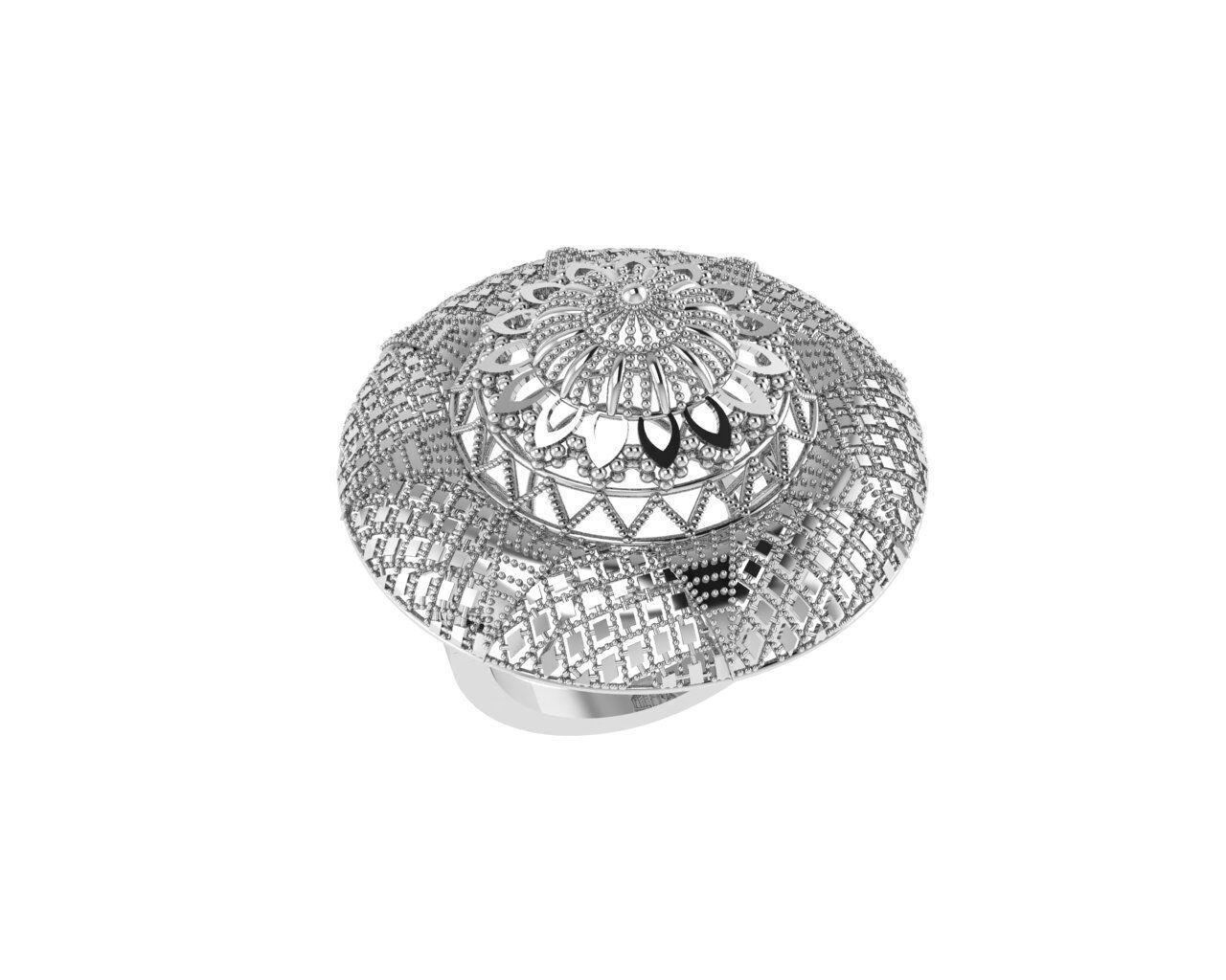 Turkish Rings 3D print model_1