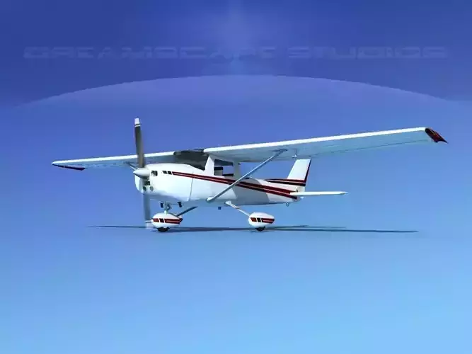 Cessna C152 Aerobat V05 3D model