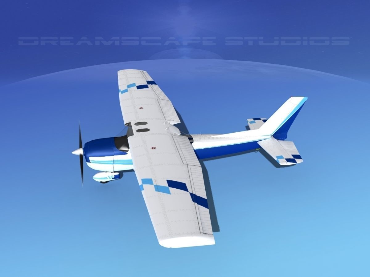 Cessna C152 Aerobat V06 3D model_10