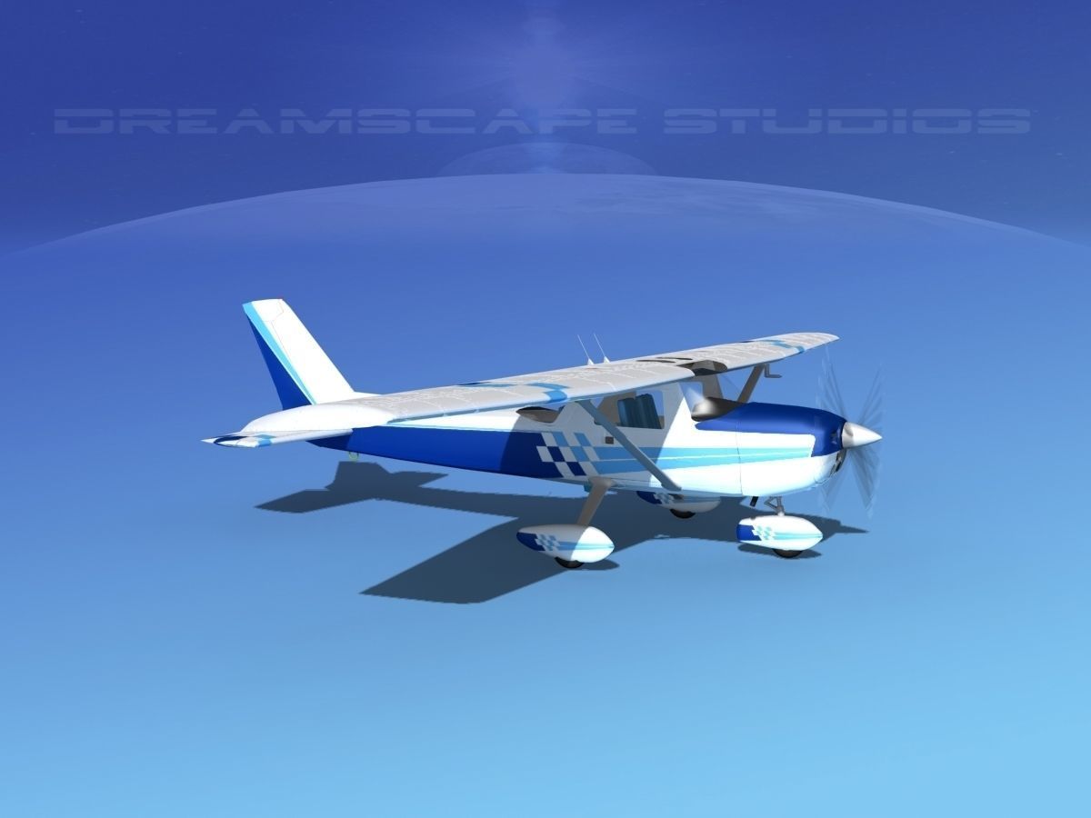 Cessna C152 Aerobat V06 3D model_3
