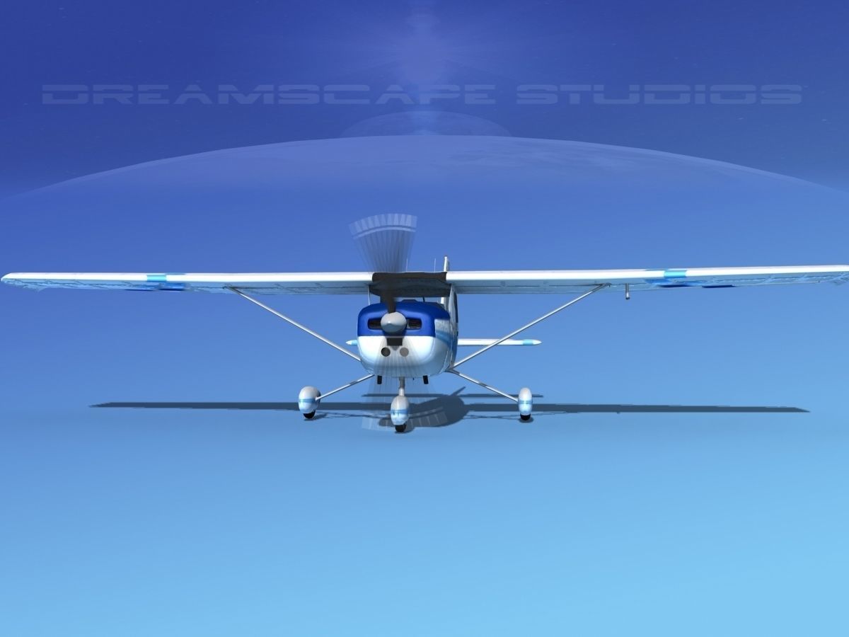 Cessna C152 Aerobat V06 3D model_1