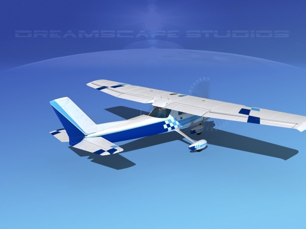 Cessna C152 Aerobat V06 3D model_5